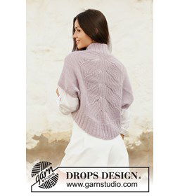 Bolero gemaakt van Drops Kid Silk