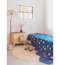 Deken caleidoscoop gemaakt van Durable Comfy