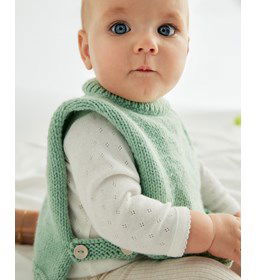 Baby spencer Bayan gemaakt van Phildar Phil Partner 3,5