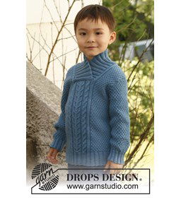 Trui gemaakt van Drops Merino extra fine