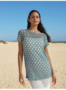 Tuniek met kort mouwtje