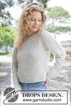 Breipatroon Soft Horizon Sweater van andere kant