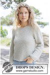 Breipatroon Soft Horizon Sweater van andere kant