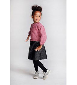 Meisjestrui gemaakt van Lammy Yarns Paillettes