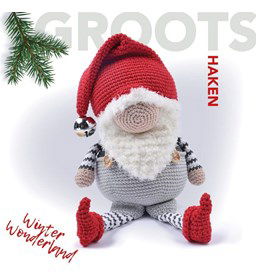 Tomte Tomas gemaakt van knopen