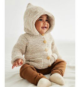 Jasje met zakken gemaakt van Phildar Phil Lambswool 51