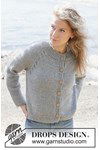 Breipatroon Stijlvol Grijs Vest met Raglan en Kabel - Maten XS t/m XXXL van andere kant