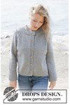 Breipatroon Stijlvol Grijs Vest met Raglan en Kabel - Maten XS t/m XXXL van andere kant