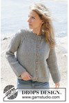 Breipatroon Stijlvol Grijs Vest met Raglan en Kabel - Maten XS t/m XXXL van andere kant