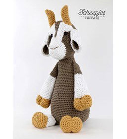 Geit Lizzy gemaakt van Scheepjes Cahlista