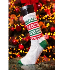 kerstsokken Classic Xmas gemaakt van Lang Yarns Jawoll