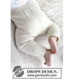 Gebreide broek gemaakt van Breinaalden zonder knop