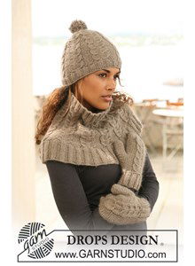 Muts, halswarmer en wanten