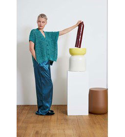 Oversized vest voor dames