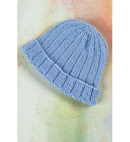 Babymuts gemaakt van Lang Yarns Merino 200 bebe