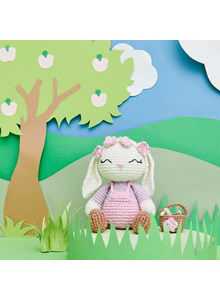 Meisjes knuffel konijn