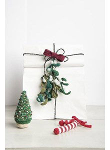 Mistletoe, zuurstol en kerstboompje