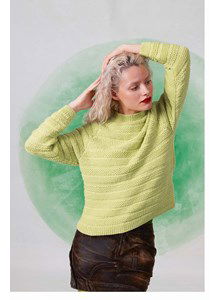 Damestrui met raglanmouwen.