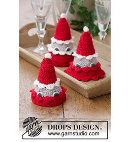 Kerstman gemaakt van Drops Baby Merino