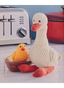 Friends kuiken en eend