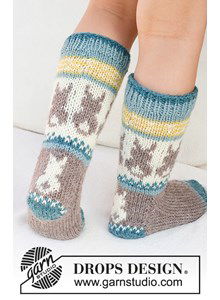 Kindersokken Dancing Bunny voor Pasen