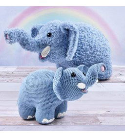 Knuffel Olifant gemaakt van Durable Teddy