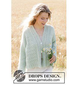 Frisse Mint Vest gemaakt van Drops Air