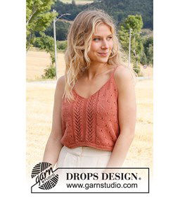 Damestop gemaakt van Drops Safran