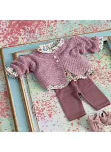 Babyvest in schaakbordpatroon