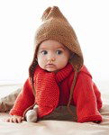 Breipatroon baby sjaal