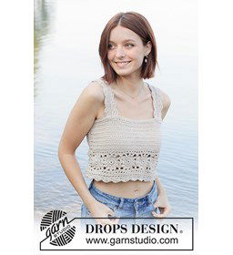 Beach Dream Top gemaakt van Drops Muskat