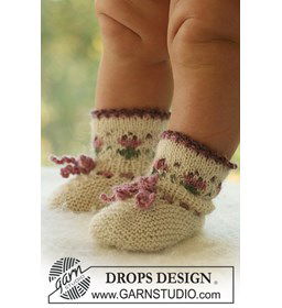 Sokjes gemaakt van Drops Alpaca