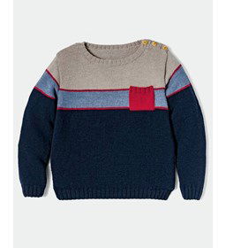 Jongenstrui met borstzakje