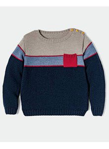 Jongenstrui met borstzakje