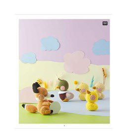 Ricorumi Cute, Cuter, Kawaii vosje en eendenfamilie gemaakt van Rico Ricorumi