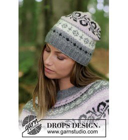 Muts gemaakt van Drops Merino extra fine