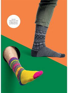 Mix en match sokken grijs