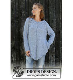 Dames trui gemaakt van DROPS Sky