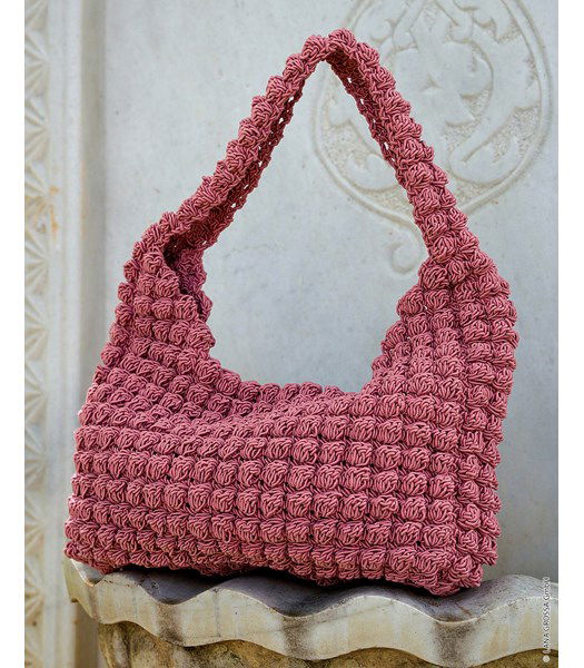 Haakpatroon Luxe tas in noppenpatroon