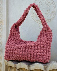 Luxe tas in noppenpatroon