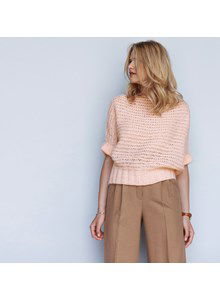 Trui met korte mouwen