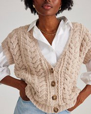 Haakpatroon Vest In Ajourpatroon Haakpatroon Vest In Ajourpatroon