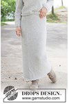 Breipatroon Soft Horizon Skirt van andere kant