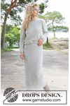 Breipatroon Soft Horizon Skirt van andere kant