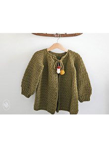 Babyvest met pompoen en paddestoel