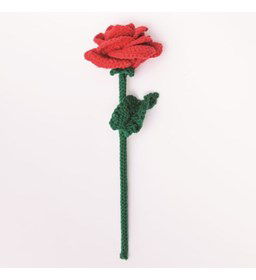 Rose gemaakt van IJzerdraad en Chenille