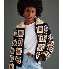 Jasje met bontkraag gemaakt van Rits deelbaar