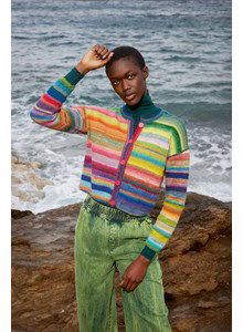 Kort vest met knoopsluiting