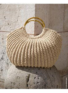 Tas in ribbelpatroon