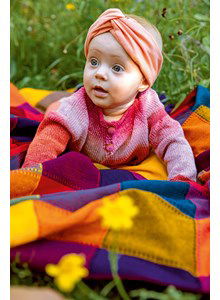 Babytrui met vierkante hals